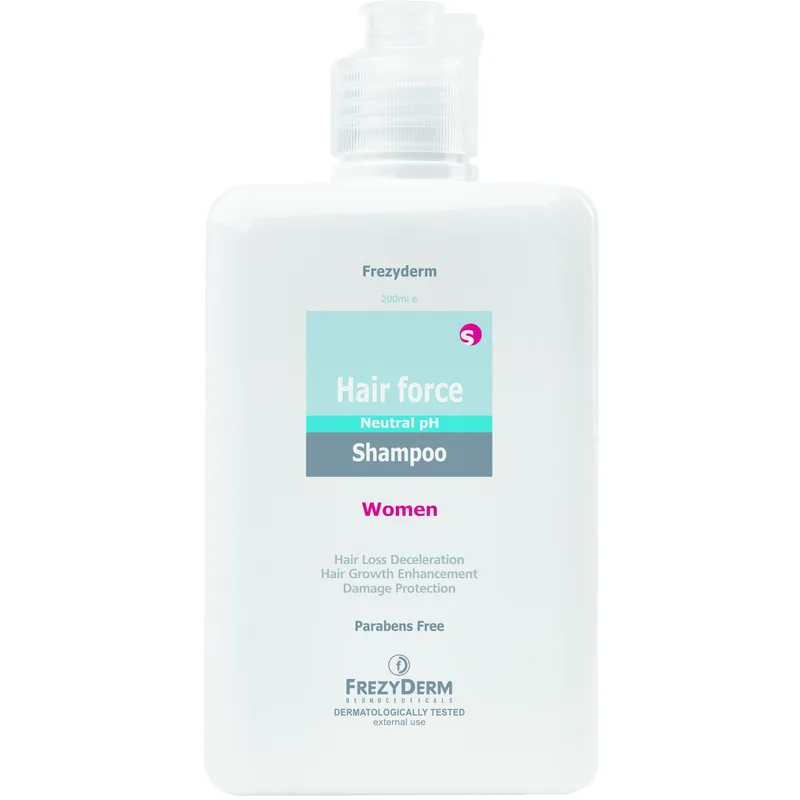 Frezyderm Hair Force Shampoo Women Τριχοτονωτικό Σαμπουάν Ειδική Σύνθεση για Γυναίκες 200ml