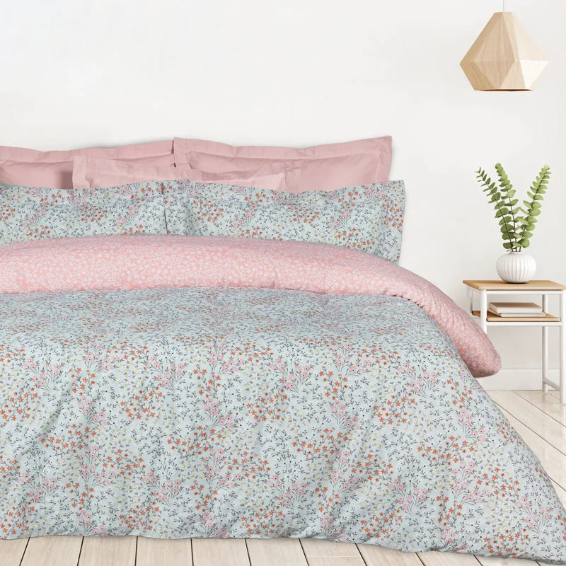 Σεντόνια Υπέρδιπλα Με Λάστιχο Σετ Das Home Casual 5428 Mint 170x200+35, 240x260