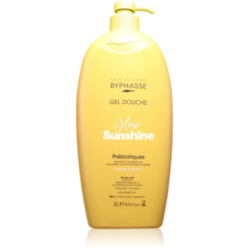 BYPHASSE Glow Sunshine τζελ για ντους 2000 ml