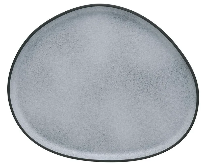 ΠΙΑΤΕΛΑ ΣΕΡΒΙΡΙΣΜΑΤΟΣ HOME FASHION ACCESSORIES GRANITE ΠΟΡΣΕΛΑΝΗ ΓΚΡΙ 34X27,8X2,2CM