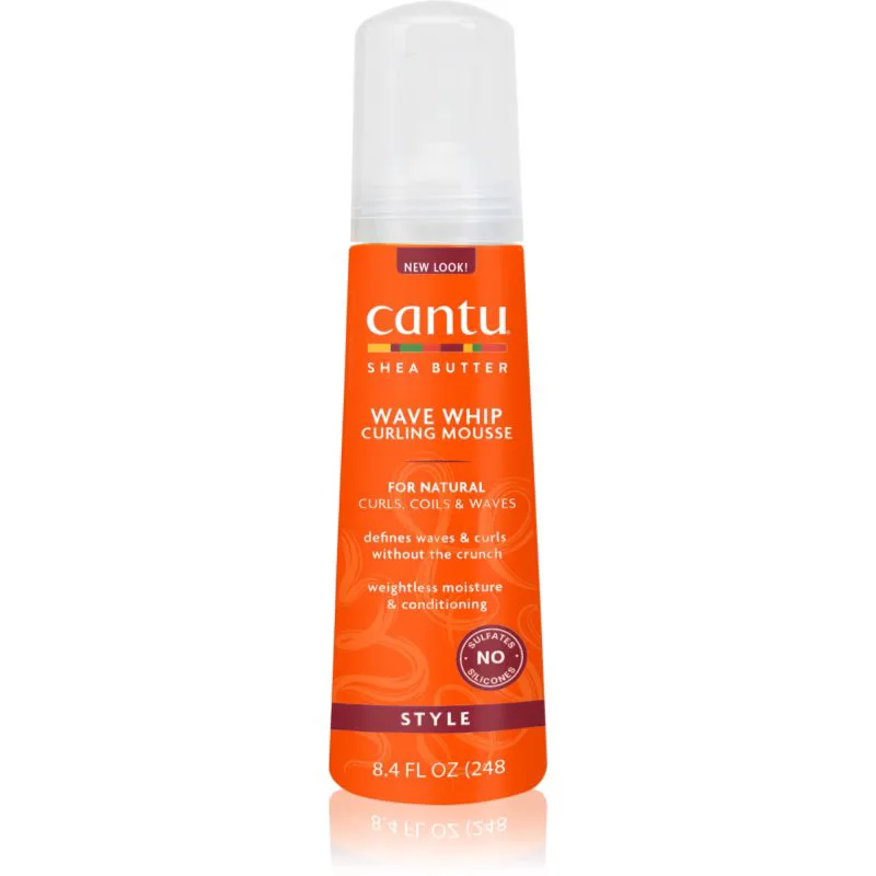 CANTU Shea Butter Curling Mousse στάιλινγκ αφρός για σγουρά μαλλιά 248 ml