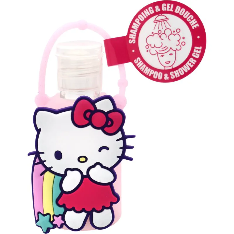 Hello Kitty Shampoo and Shower Gel 2 in 1 τζελ για ντους και σαμπουάν 2 σε 1 για παιδιά 50 ml