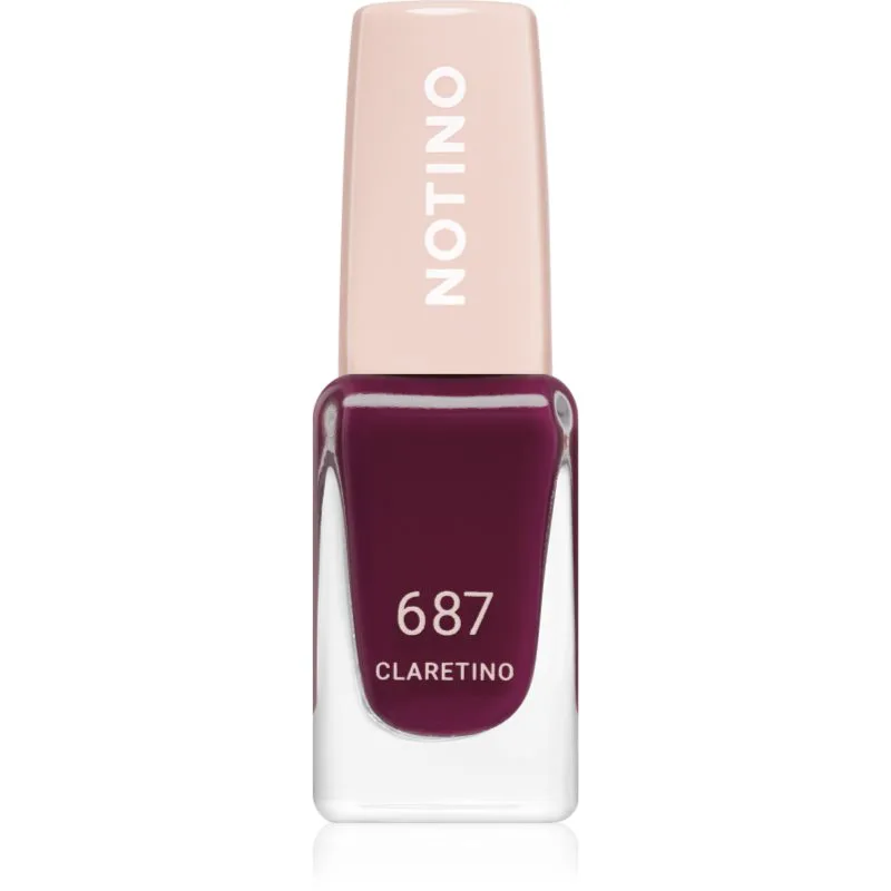 Notino Gel Effect Nail Polish βερνίκι νυχιών για τζελ αποτέλεσμα 687 Claretino 10 ml