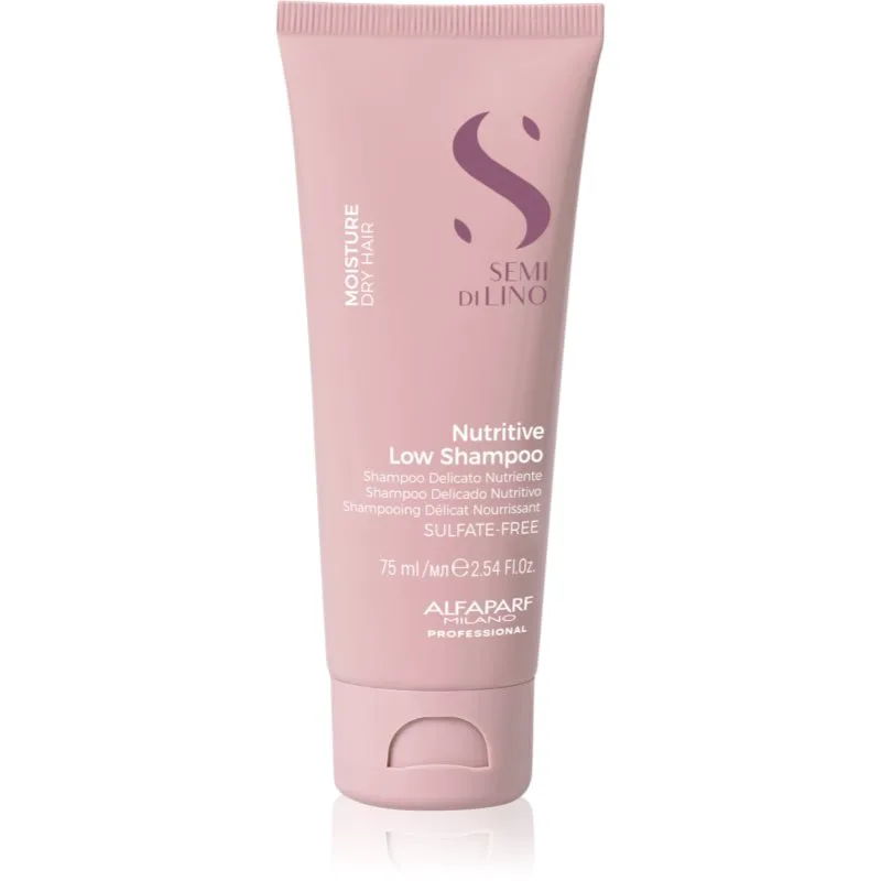 Alfaparf Milano Semi di Lino Moisture σαμπουάν για ξηρά μαλλιά 75 ml