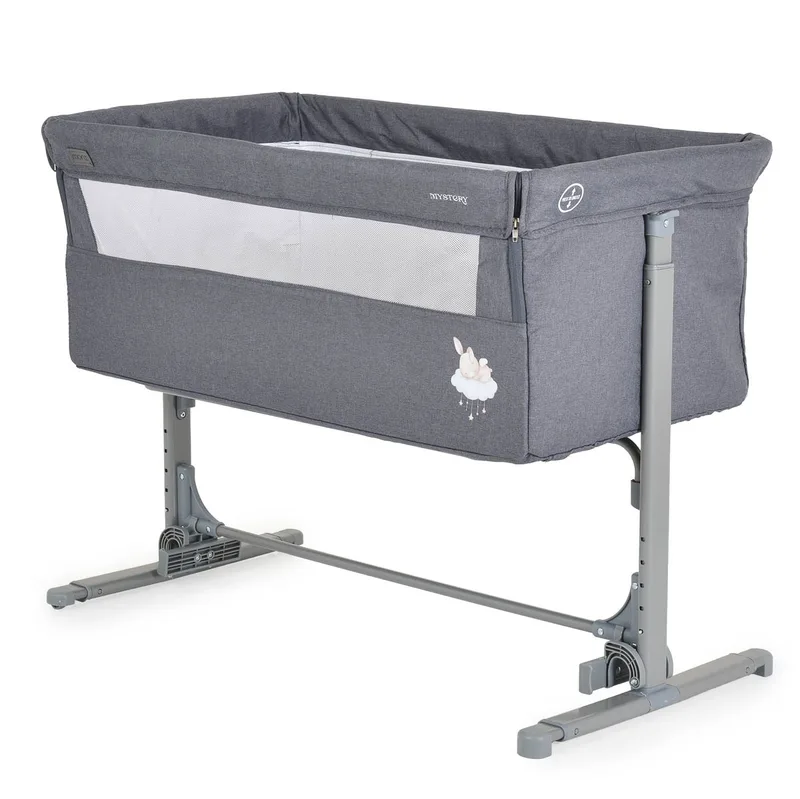 Λίκνο (0+ Μηνών/Έως 9kg) Moni Mystery Grey