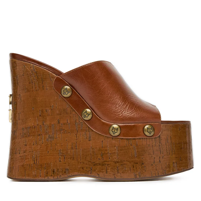 Παντόφλες Naked Wolfe TULIP 00131 Καφέ