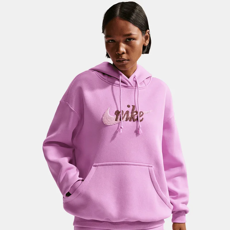 Nike Phoenix Fleece Logo Γυναικεία Μπλούζα με κουκούλα (9000252880_90167)