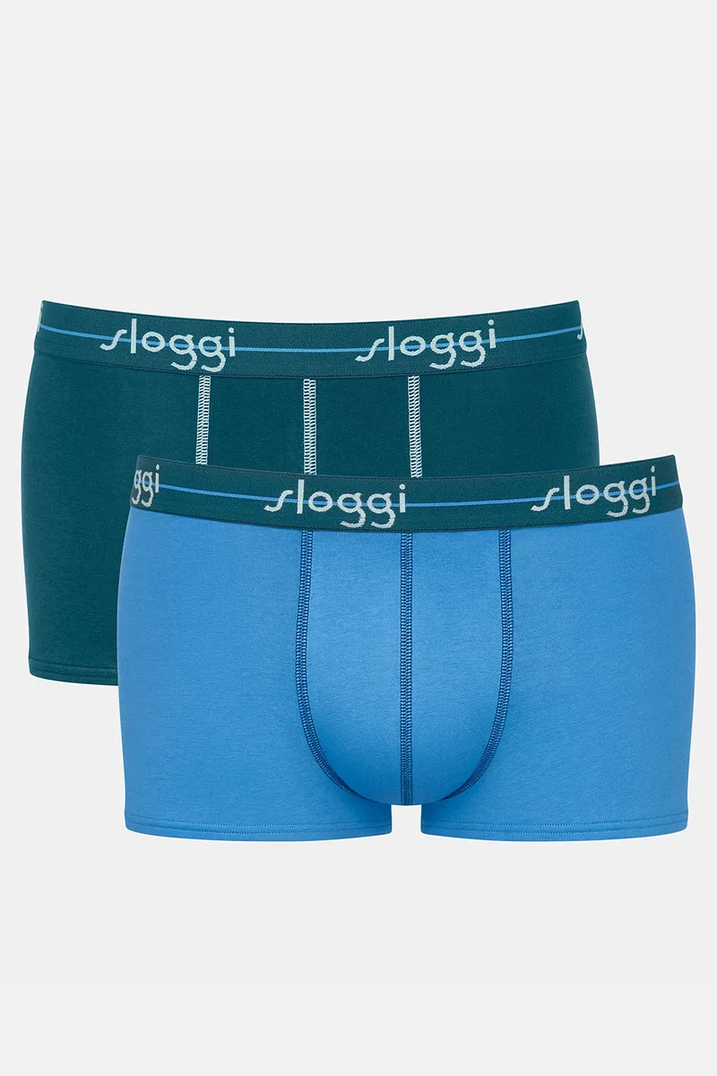 Sloggi ανδρικά μποξεράκια Hipster Start (Συσκ. 2 τεμαχίων)-10206968-V017