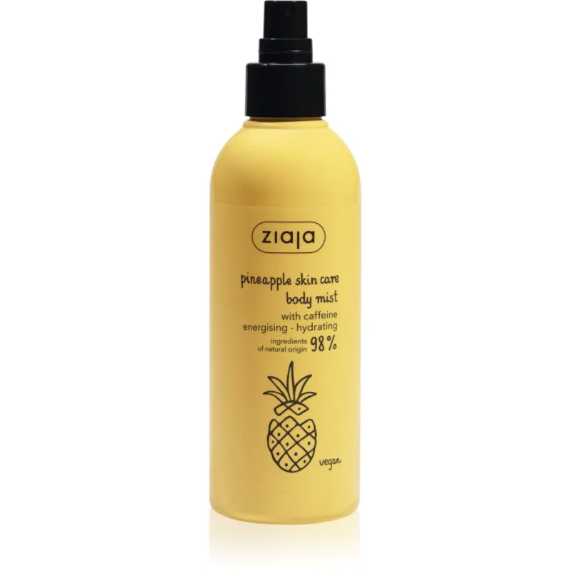Ziaja Pineapple Mist για το σώμα με ενυδατικό αποτέλεσμα 200 ml