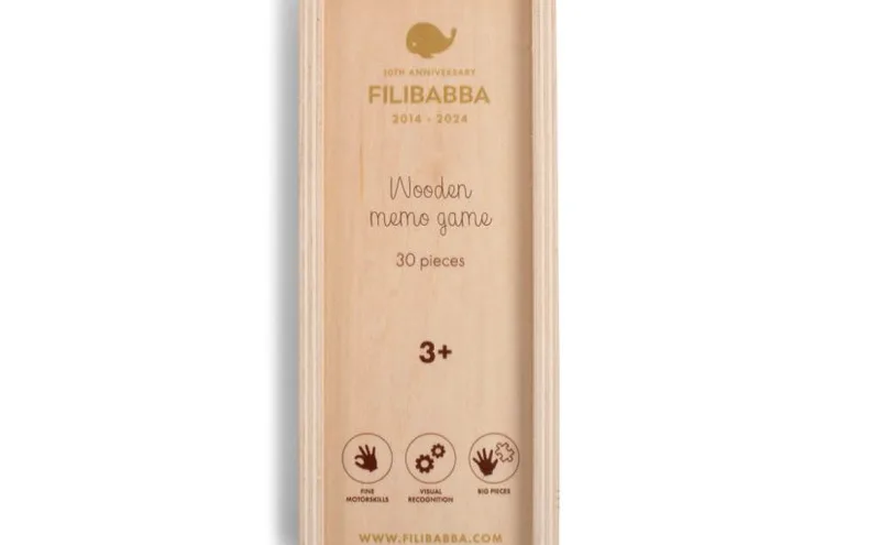 Filibabba Wooden Memo Game