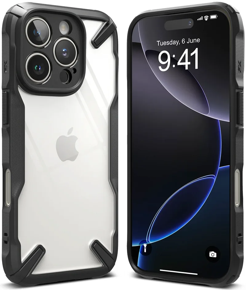 Σκληρή Θήκη - Apple iPhone 16 Pro - Ringke Fusion X - Black (8809961789847)