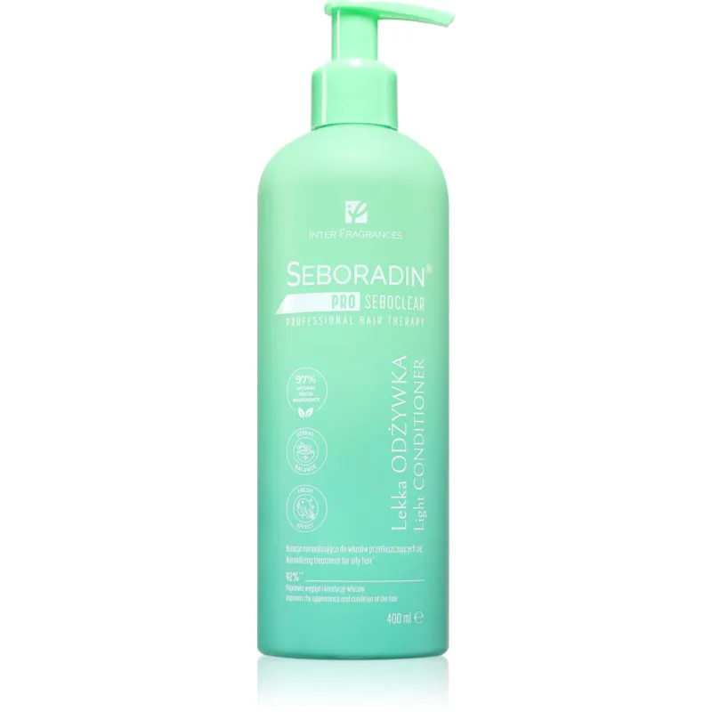 Seboradin PRO SEBOCLEAR Balance Fresh κοντίσιονερ για λιπαρά μαλλιά 400 ml