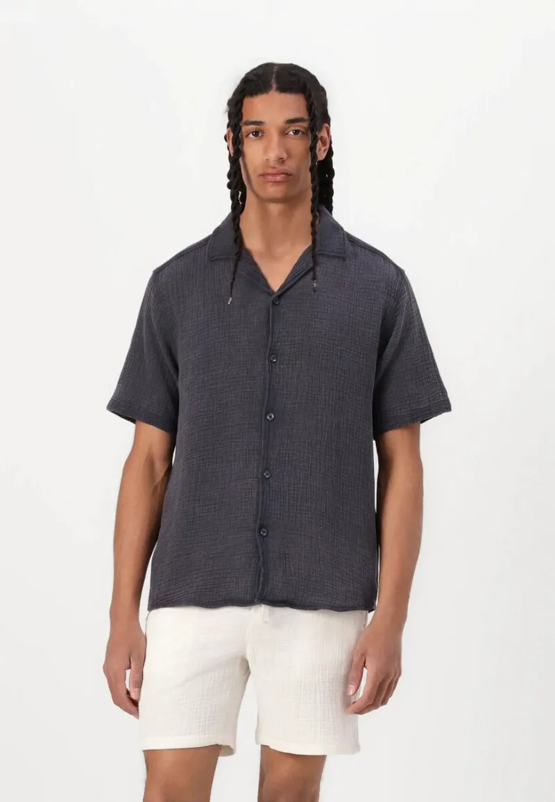 Only & Sons Onsralph Resort Shirt 22032056 Σκούρο Γκρί