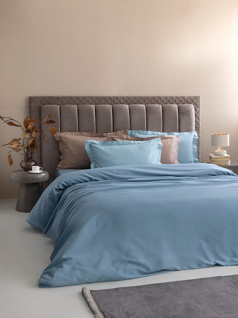 Σετ Υπέρδιπλα Σεντόνια 240x270 Posh Sateen DENIM - Palamaiki