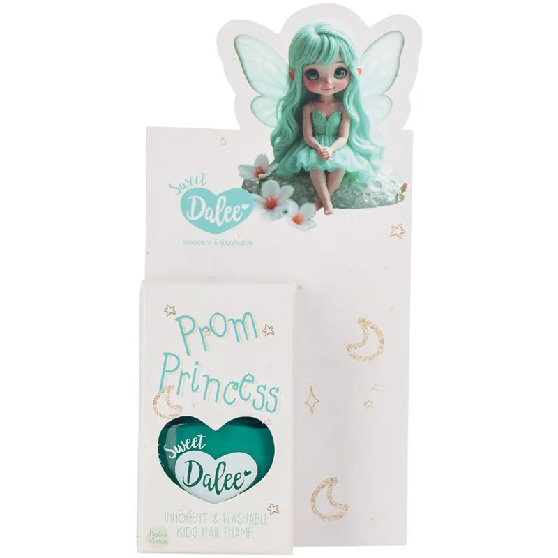 Sweet Dalee Nail Polish Παιδικό, Οικολογικό, Μη Τοξικό Βερνίκι Νυχιών με Βάση το Νερό 12ml - 905 Prom Princess