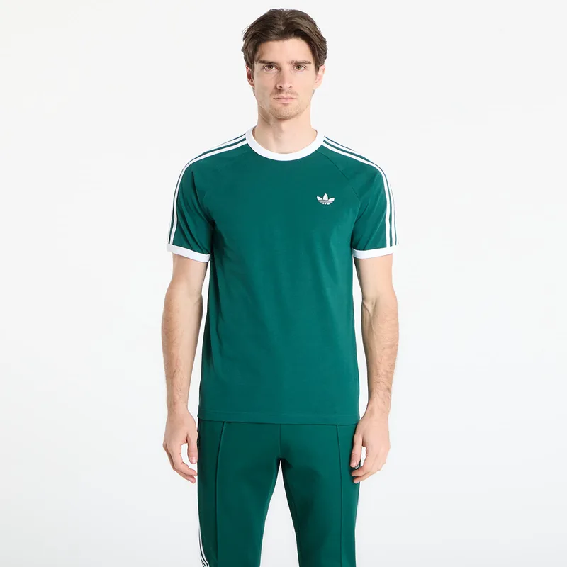 T-shirt adidas 3-Stripes T-Shirt Collegiate Green XL