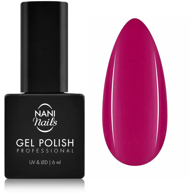 NaniNails NANI Professional τζελ βερνίκι νυχιών απόχρωση Ruby Wine 6 ml