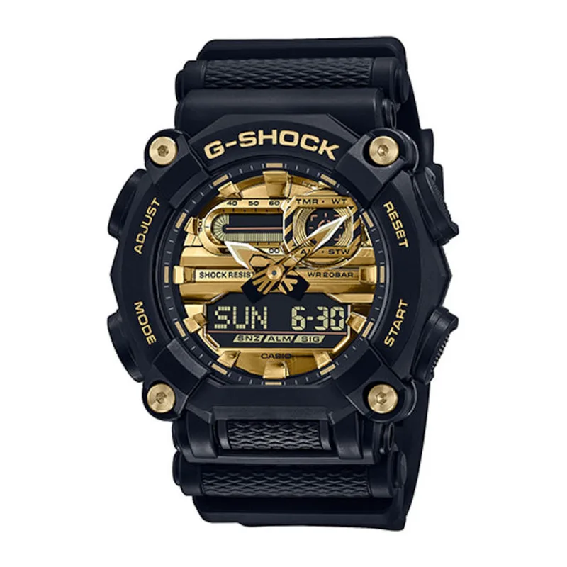 CASIO G-Shock Skeleton Black Rubber Strap GA-900AG-1AER