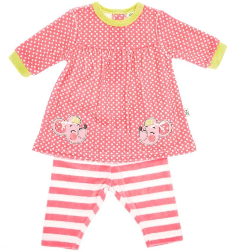 ΠΥΖΑΜΑΚΙ F.S. BABY 11603 ΡΟΖ (68ΕΚ.)-(6-9 ΜΗΝΩΝ)