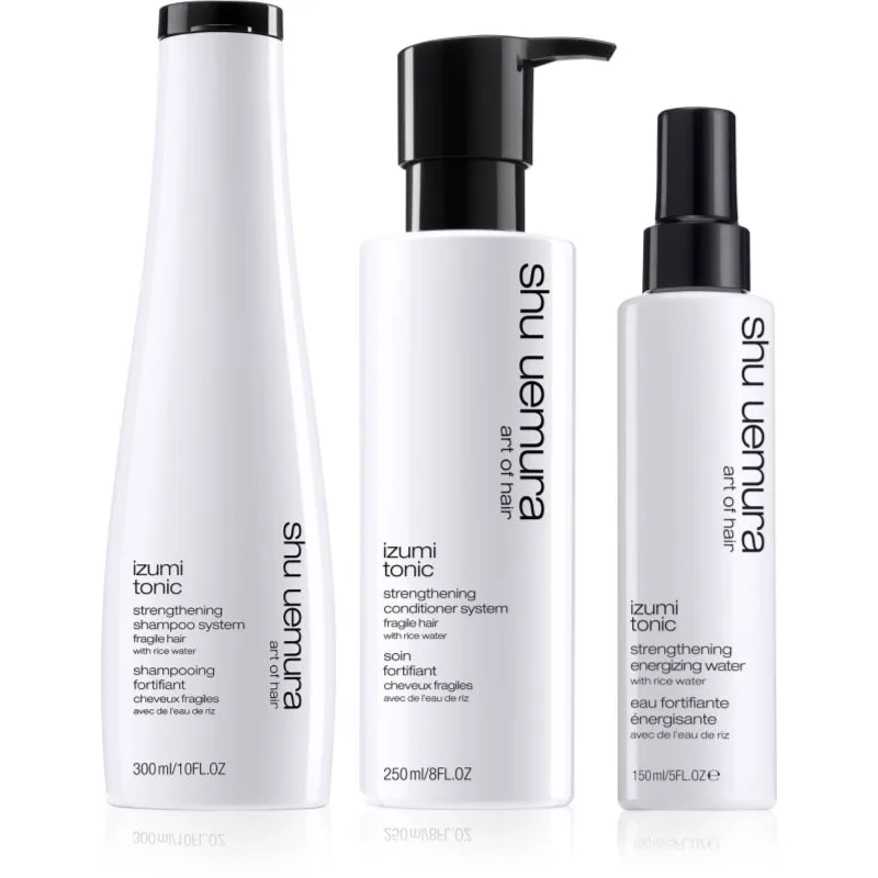 Shu Uemura Izumi Tonic επωφελής συσκευασία για την ενίσχυση μαλλιών