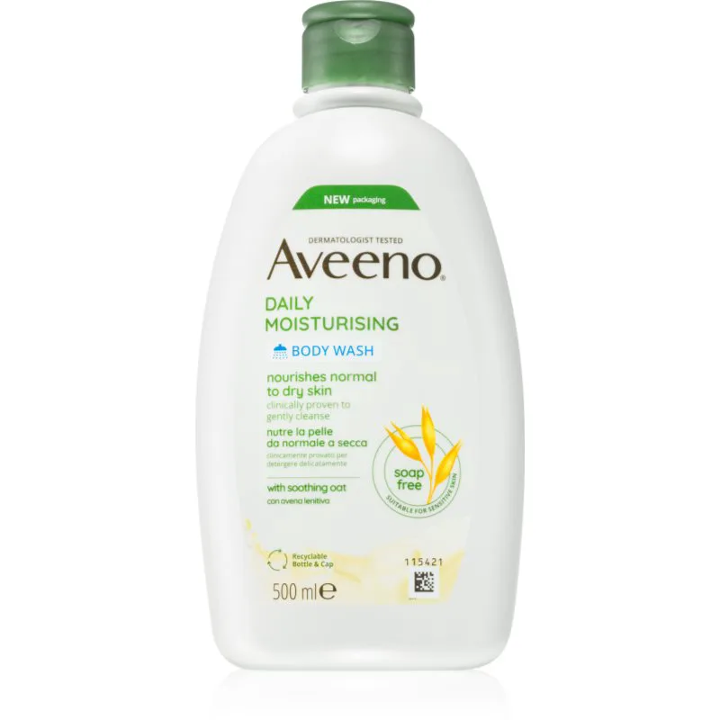 Aveeno Daily Moisturising Body Wash εντατικά θρεπτική κρέμα ντους 500 μλ