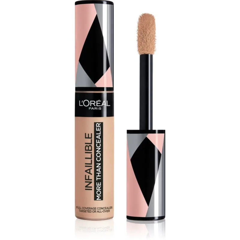 L’Oréal Paris Infaillible More Than Concealer κρεμώδης διορθωτής για όλους τους τύπους επιδερμίδας απόχρωση 323 Fawn 11 ml