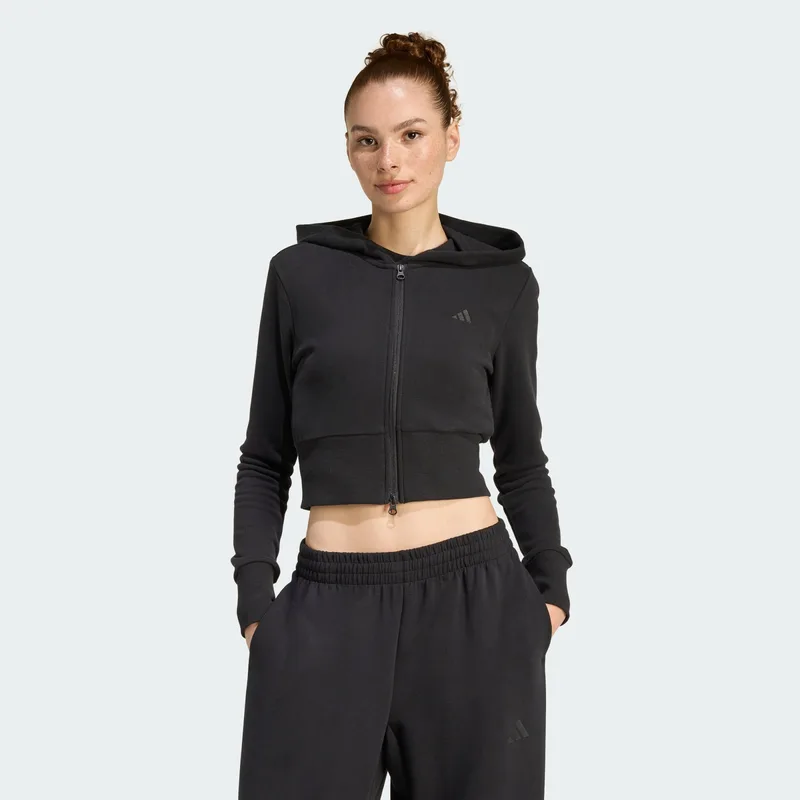 adidas sportswear W Seasonal Essentials French Terry Full-Zip Track (9000259747_1469)