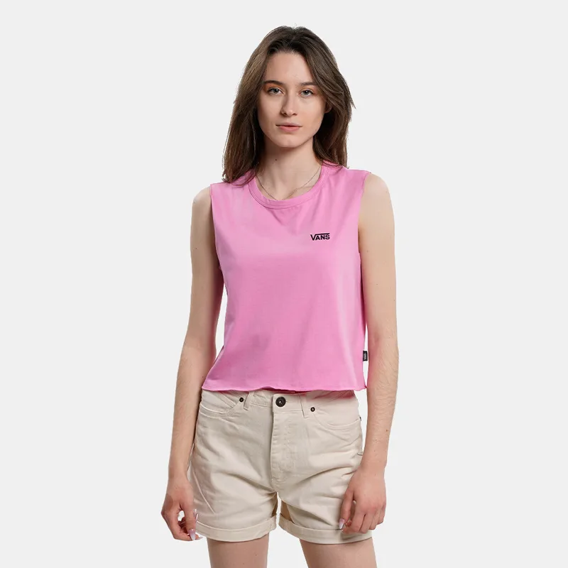 Vans Muscle Γυναικείο Cropped T-Shirt (9000135928_66467)