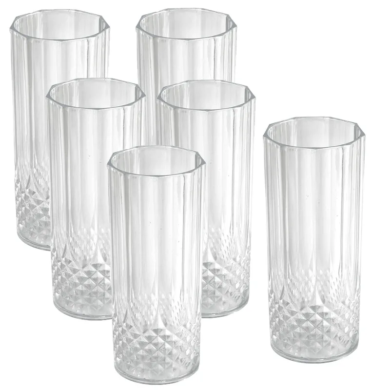 Ποτήρια Ποτού Πλαστικά 400ml (Σετ 6τμχ) Alpina 871125205305