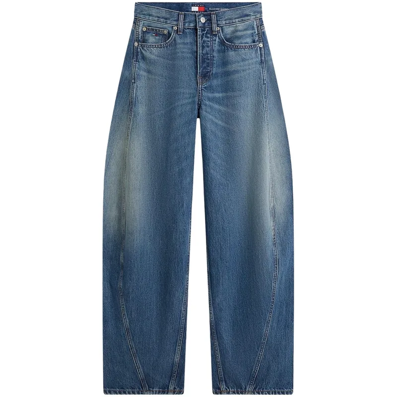 Φαρδιά τζιν Tommy Hilfiger ELLA MID BARREL DW0DW23098