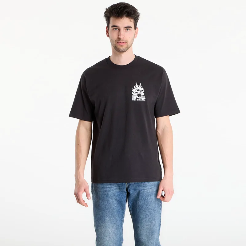 T-shirt Vans Off The Wall Fever SS Tee Black L