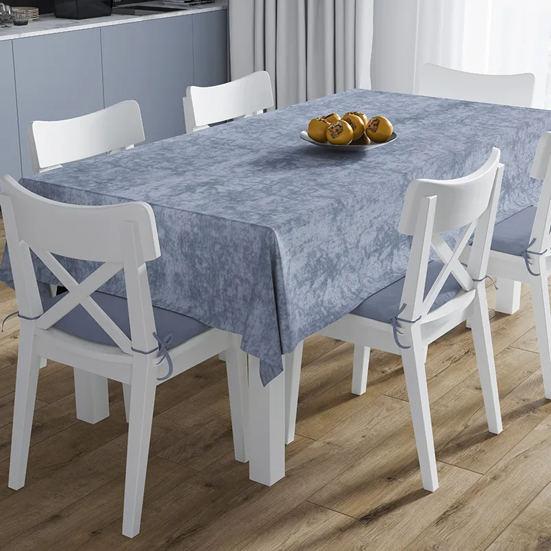 Τραπεζομάντηλο + Τραβέρσα 140X220 Dimcol Panama Shadow Sky Blue (140x220)