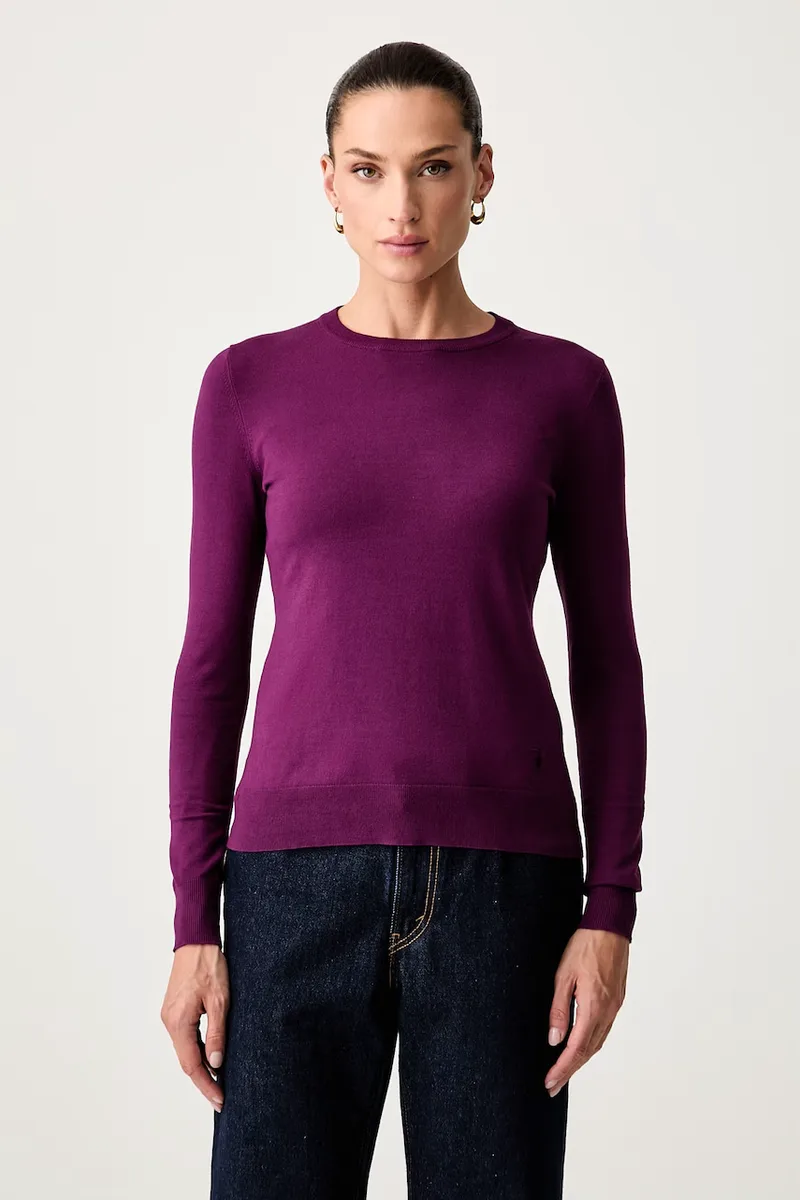 Trussardi πουλόβερ γυναικείο με βισκόζη