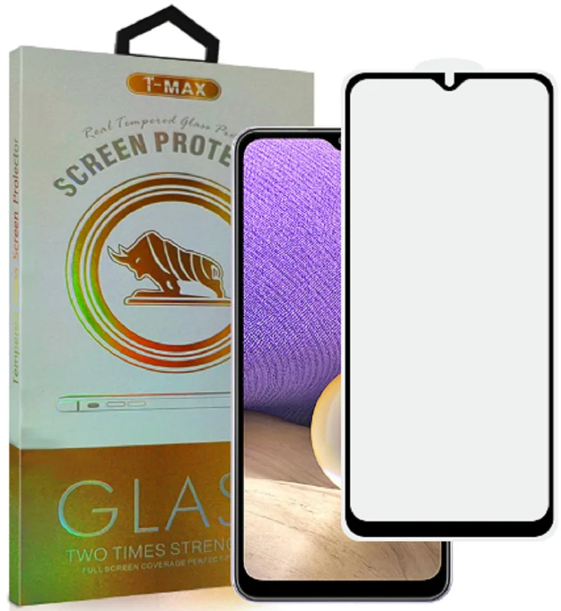 T-Max Premium 3D Tempered Glass Full Glue Fluid Despensing - Αντιχαρακτικό Γυαλί Οθόνης Samsung Galaxy A32 5G - Black (5206015066290)