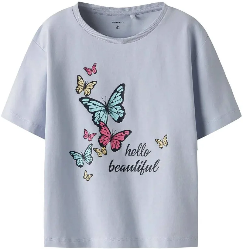 ΜΠΛΟΥΖΑ NAME IT 13238061 NMFFREJANE SS NREG TOP ΜΠΛΕ (92 CM)-(18-24 ΜΗΝΩΝ)