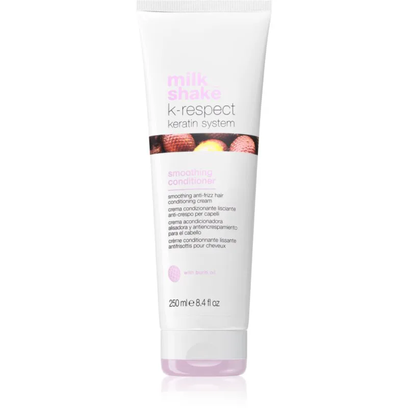 milk_shake® K-Respect Smoothing Conditioner κοντίσιονερ για την αντιμετώπιση του κρεπαρίσματος μαλλιών 250 ml