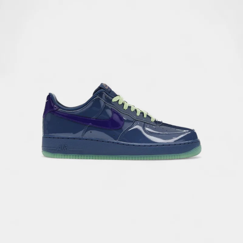 Sneakers Nike Air Force 1 Low Patent Leather Mystic Navy Grape Ice