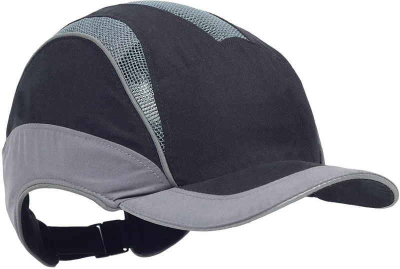Κασκέτο First Base 3 HC24 Elite 70mm 521017 3M Scott Safety Μαύρο-Γκρι