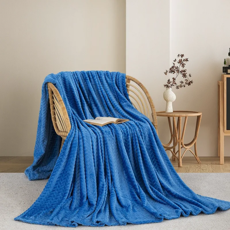 Κουβερτα Fleece Μονη 180X240 Adam Home (550) Blue(03)