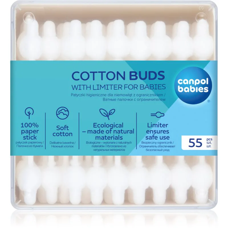 Canpol babies Hygiene μπατονέτες για παιδιά 56 τμχ