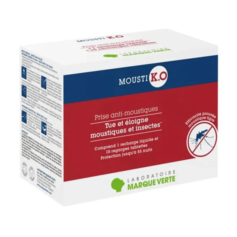 Mousti K.O. Electric mosquito repellent diffuser 45 nights Mousti K.O.