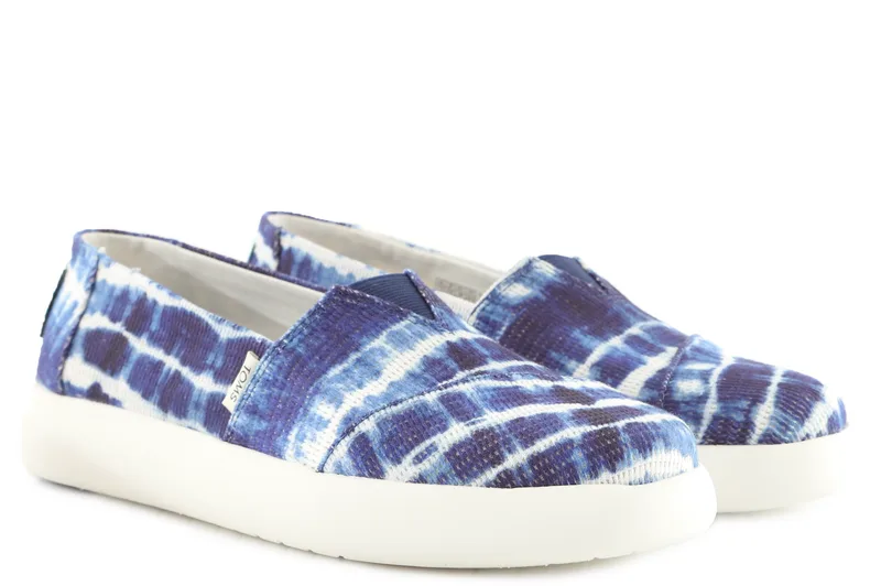 Slip On TOMS Alpargata Mallow 10017835-NAVY BATIK TIE Γυναικείο