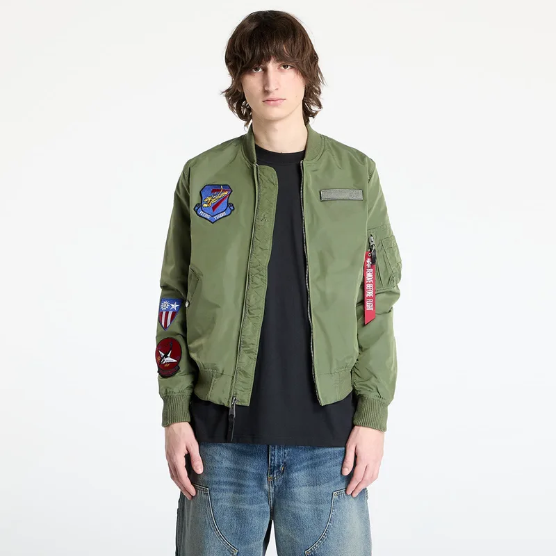 Μπουφάν Alpha Industries MA-1 TT Flying Tigers Sage Green M