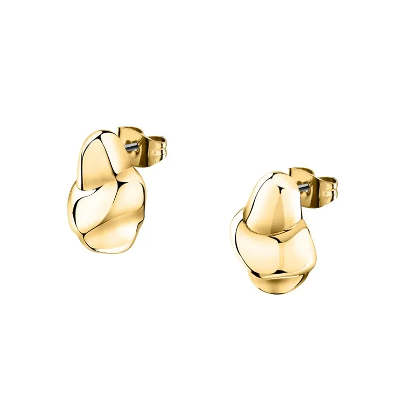Καρφωτά σκουλαρίκια Trussardi Χρυσό Stainless Steel TJAXA18 TJAXA18 Ατσάλι
