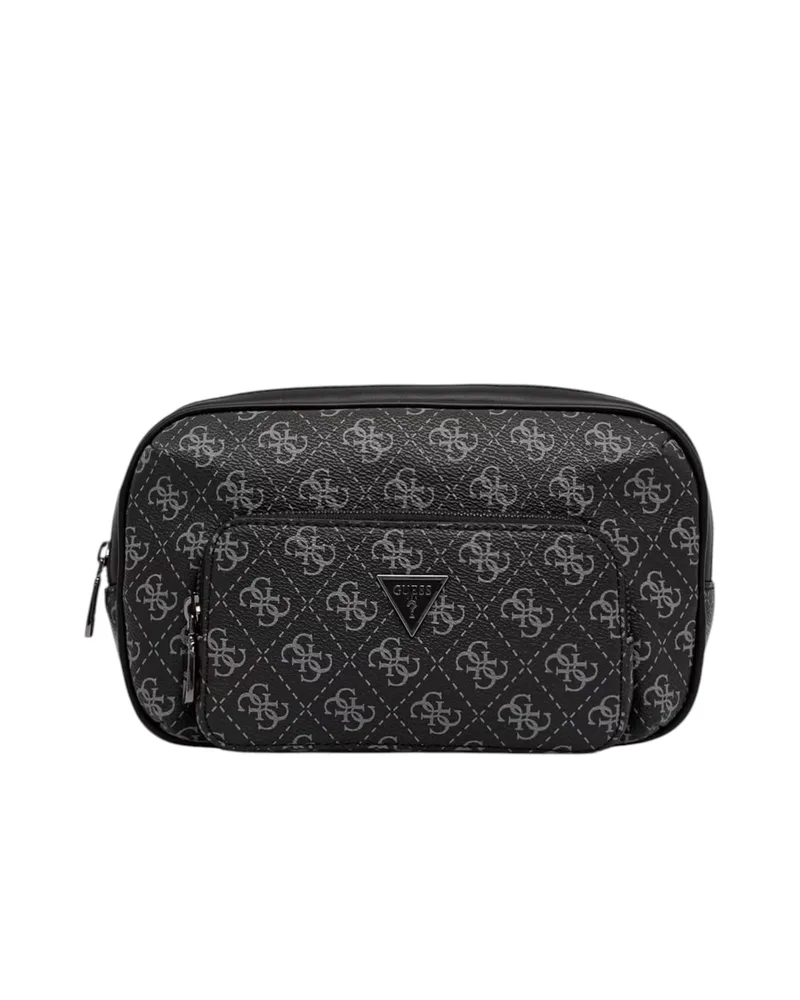 Guess Τσαντάκι Μέσης Milano Bumbag HMMILOP6398-DAB Μαύρο