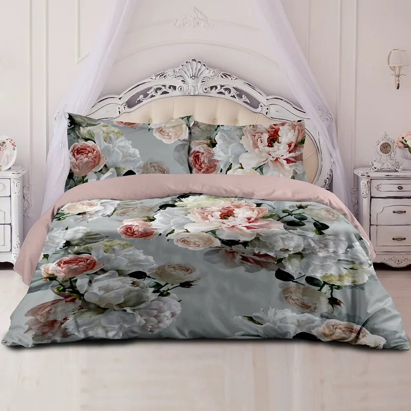 Κουβερλί King Size Σετ 240x260 Makis Tselios Peonia 240x260