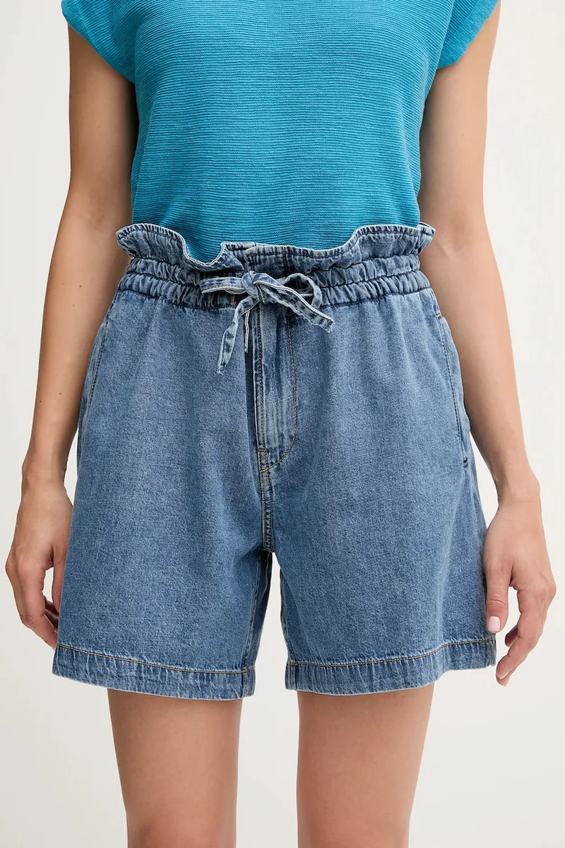 Τζιν σορτς Pepe Jeans A-LINE SHORT UHW CINCH
