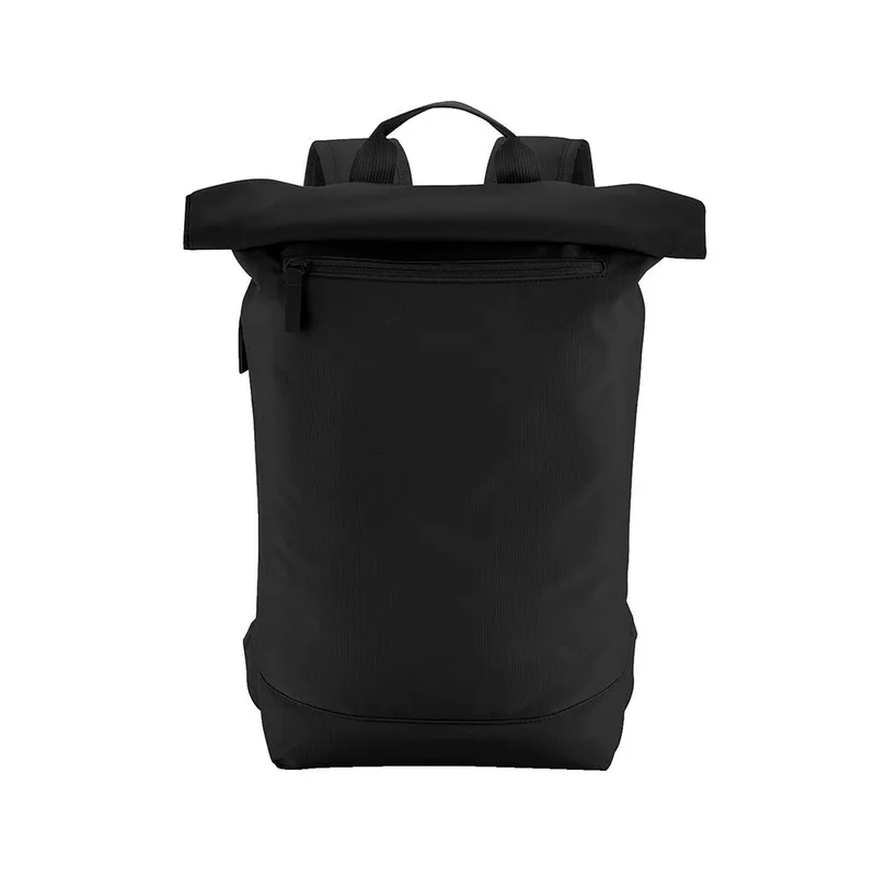 Simplicity Roll-Top Backpack Lite Bag Base BG871 Black