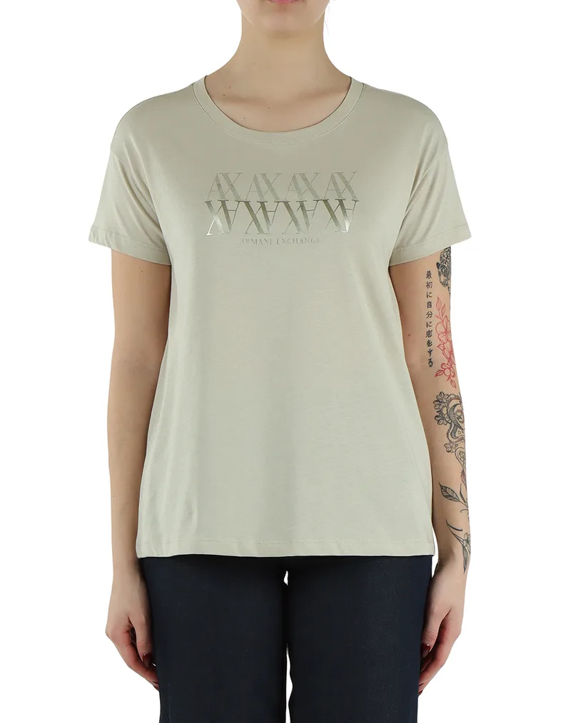 ARMANI EXCHANGE T-SHIRT XW002290AF17172-U6275 Biege