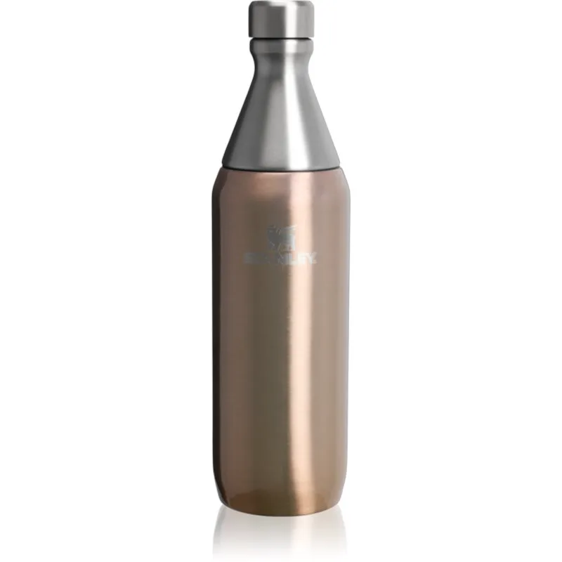 Stanley All Day Slim Bottle μπουκάλι νερού από ανοξείδωτο ατσάλι Pale Χρυσό Shine 600 ml